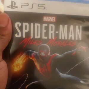Sony PS5 Spider-Man: Miles Morales - Black and Red